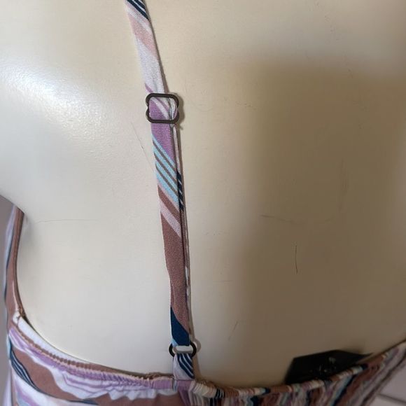 Striped jumpsuit size M - Picture 7 of 9